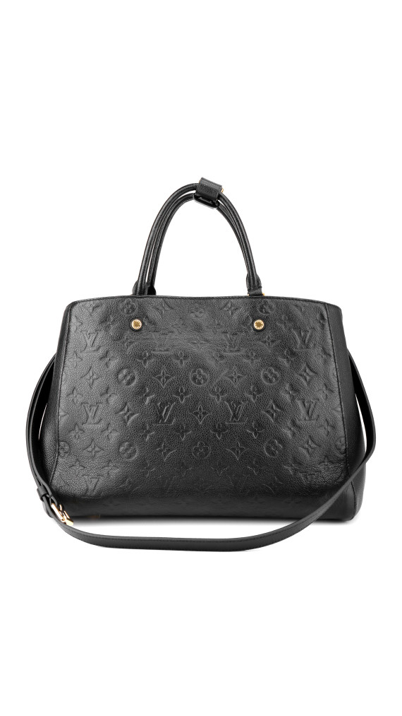 Louis Vuitton Monogram Empreinte Montaigne Black