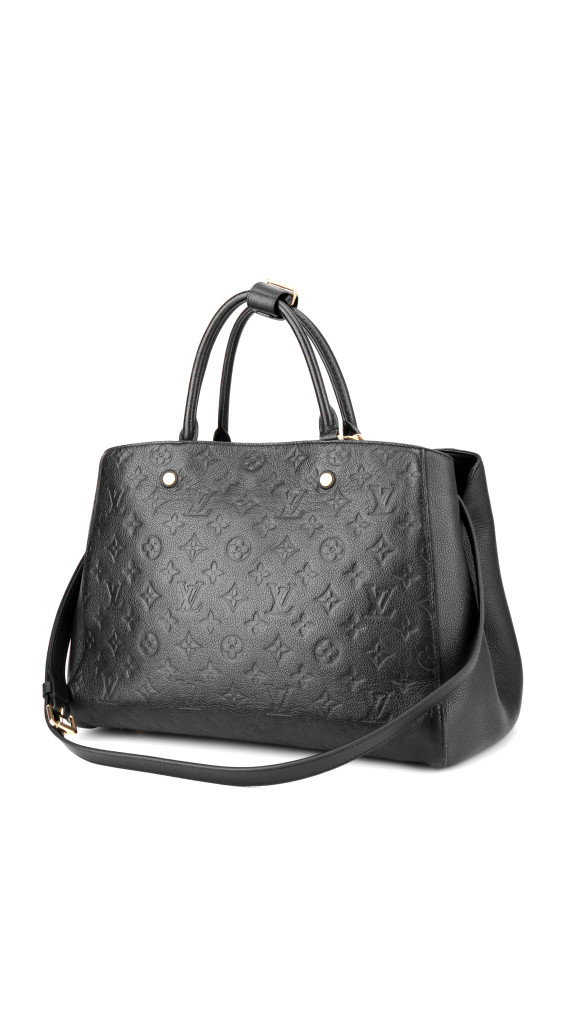 Louis Vuitton Monogram Empreinte Montaigne Black
