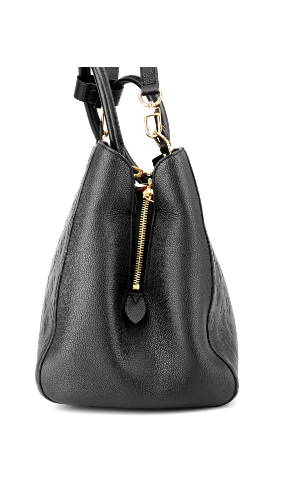 Louis Vuitton Monogram Empreinte Montaigne Black
