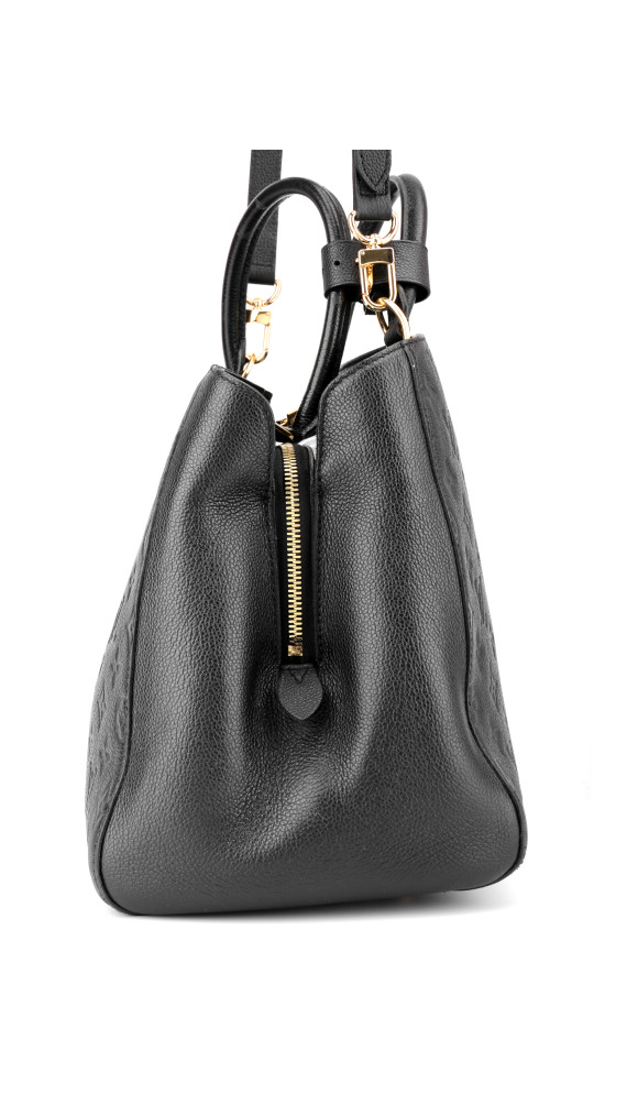 Louis Vuitton Monogram Empreinte Montaigne Black