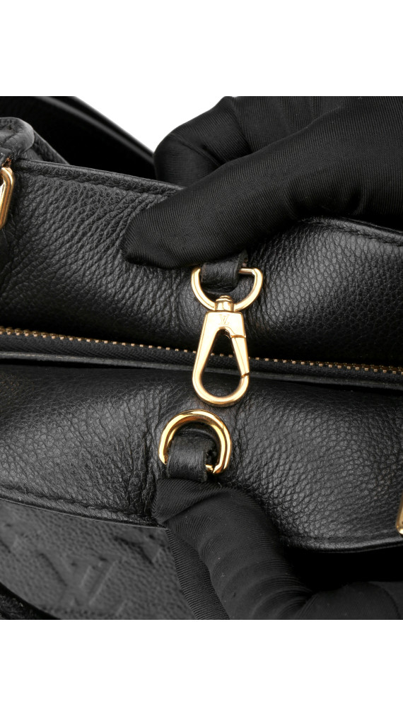 Louis Vuitton Monogram Empreinte Montaigne Black