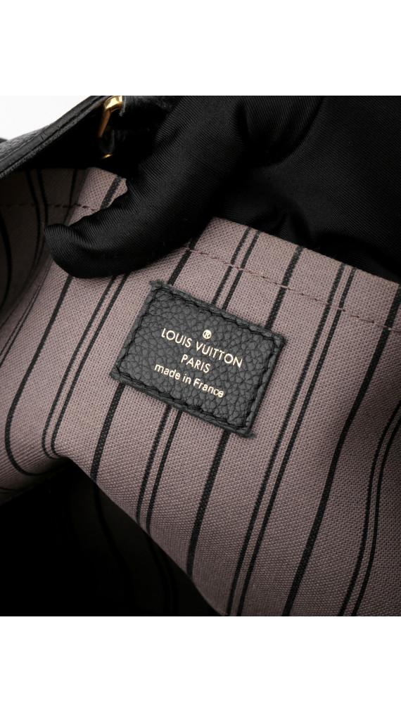 Louis Vuitton Monogram Empreinte Montaigne Black