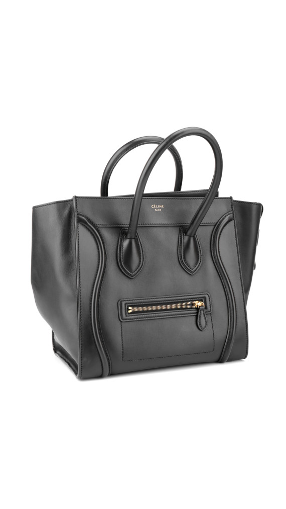 Céline Luggage Tote Black Size Mini (Den største str)