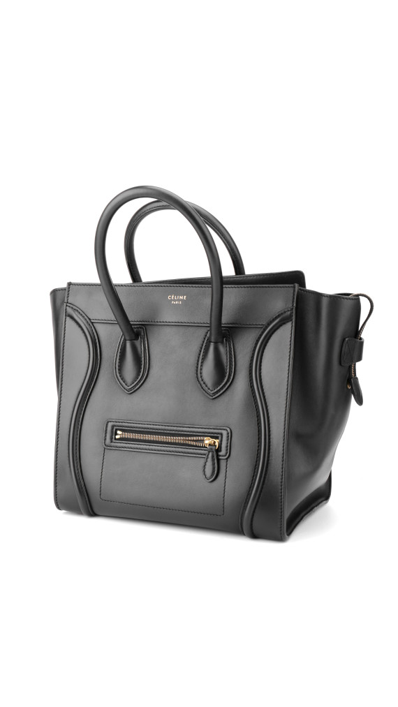 Céline Luggage Tote Black Size Mini (Den største str)
