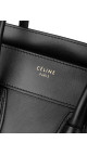 Céline Luggage Tote Black Size Mini (Den største str)