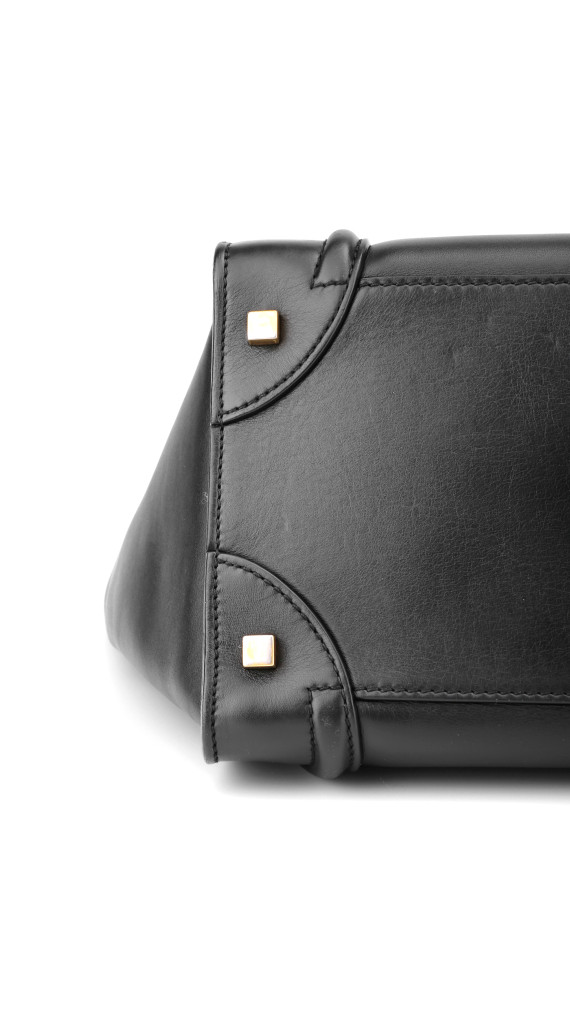 Céline Luggage Tote Black Size Mini (Den største str)