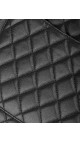 Chanel Shopping Tote i svart quiltet caviar-skinn med sølvfarget hardware