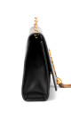 Saint Laurent Kate Tassel Chain Bag Black Leather