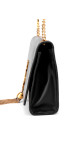 Saint Laurent Kate Tassel Chain Bag Black Leather