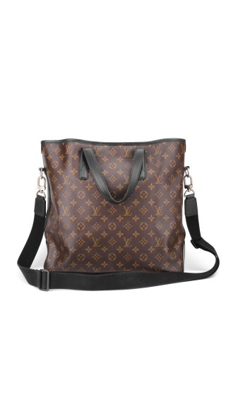 Louis Vuitton Macassar Kitan Shopper Shoulder Bag - Classic Monogram