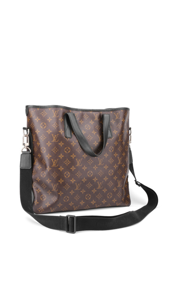 Louis Vuitton Macassar Kitan Shopper Shoulder Bag - Classic Monogram
