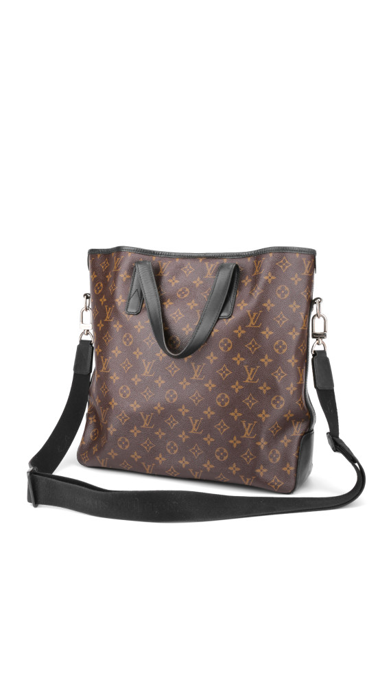 Louis Vuitton Macassar Kitan Shopper Shoulder Bag - Classic Monogram