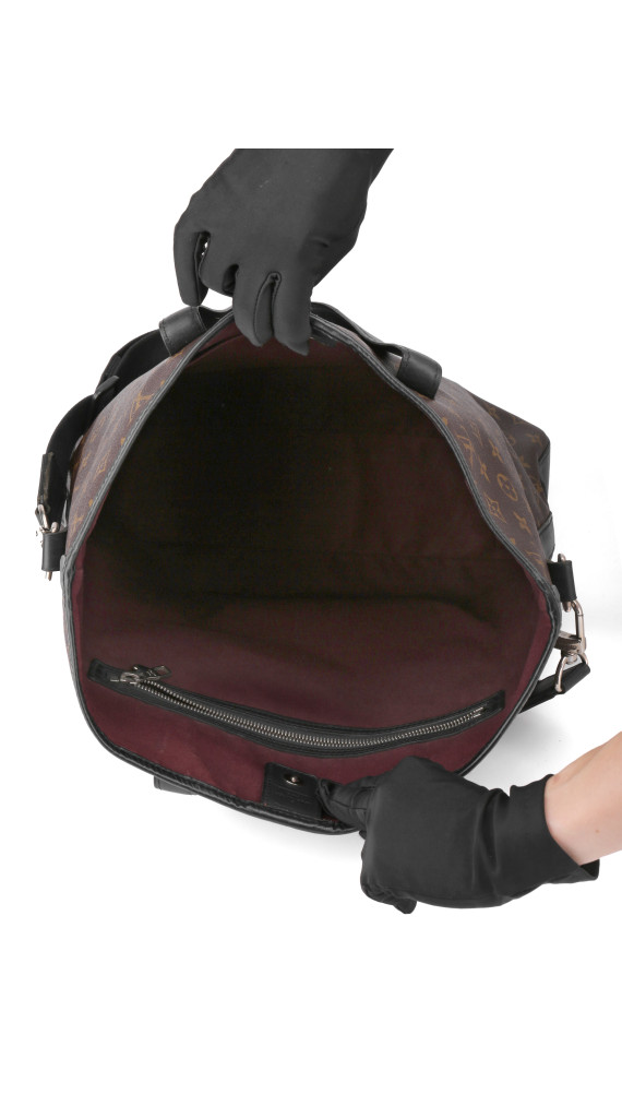 Louis Vuitton Macassar Kitan Shopper Shoulder Bag - Classic Monogram