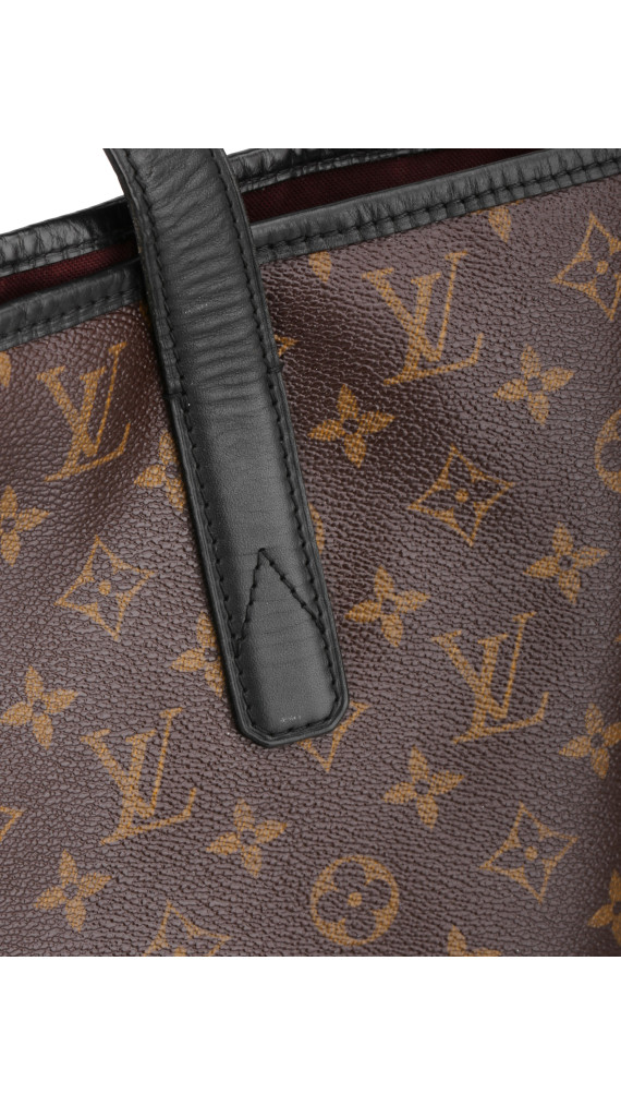 Louis Vuitton Macassar Kitan Shopper Shoulder Bag - Classic Monogram