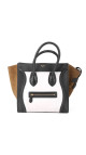 Céline Luggage Tote Bag - Tricolor Suede (Den største str)