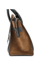 Céline Luggage Tote Bag - Tricolor Suede (Den største str)