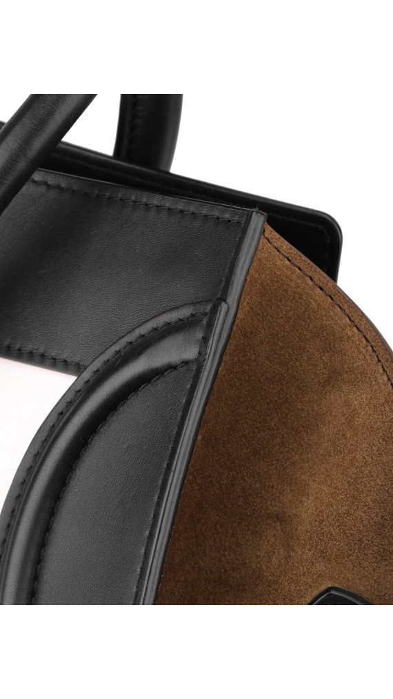 Céline Luggage Tote Bag - Tricolor Suede (Den største str)