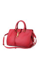YSL Saint Laurent Cabas Chyc Shoulder Bag - Red