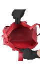YSL Saint Laurent Cabas Chyc Shoulder Bag - Red