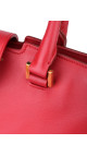 YSL Saint Laurent Cabas Chyc Shoulder Bag - Red