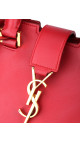 YSL Saint Laurent Cabas Chyc Shoulder Bag - Red
