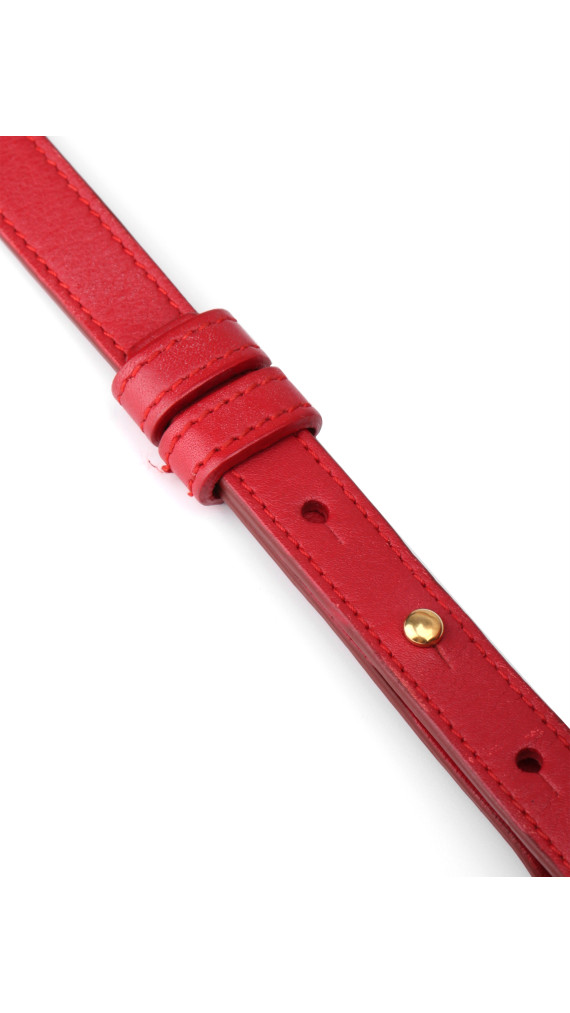 YSL Saint Laurent Cabas Chyc Shoulder Bag - Red