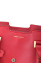 YSL Saint Laurent Cabas Chyc Shoulder Bag - Red