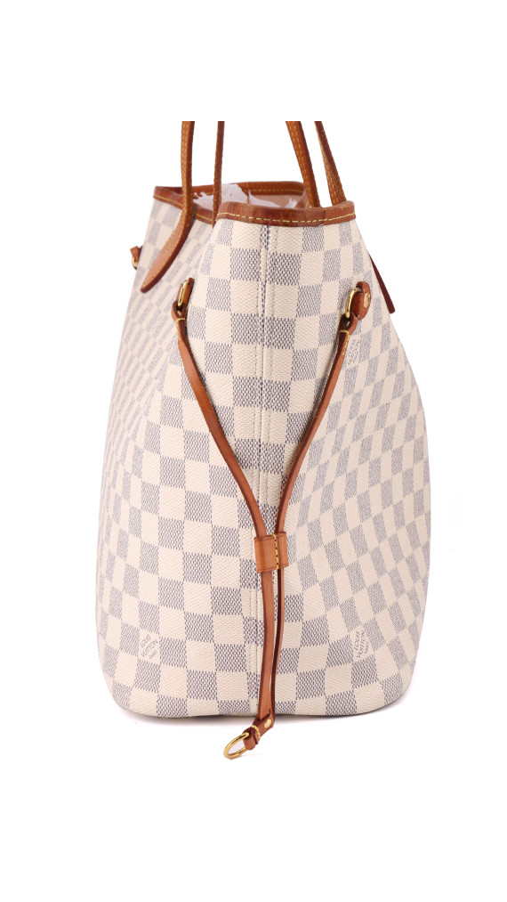 Louis Vuitton Neverfull GM Tote Bag - Damier Azur Canvas