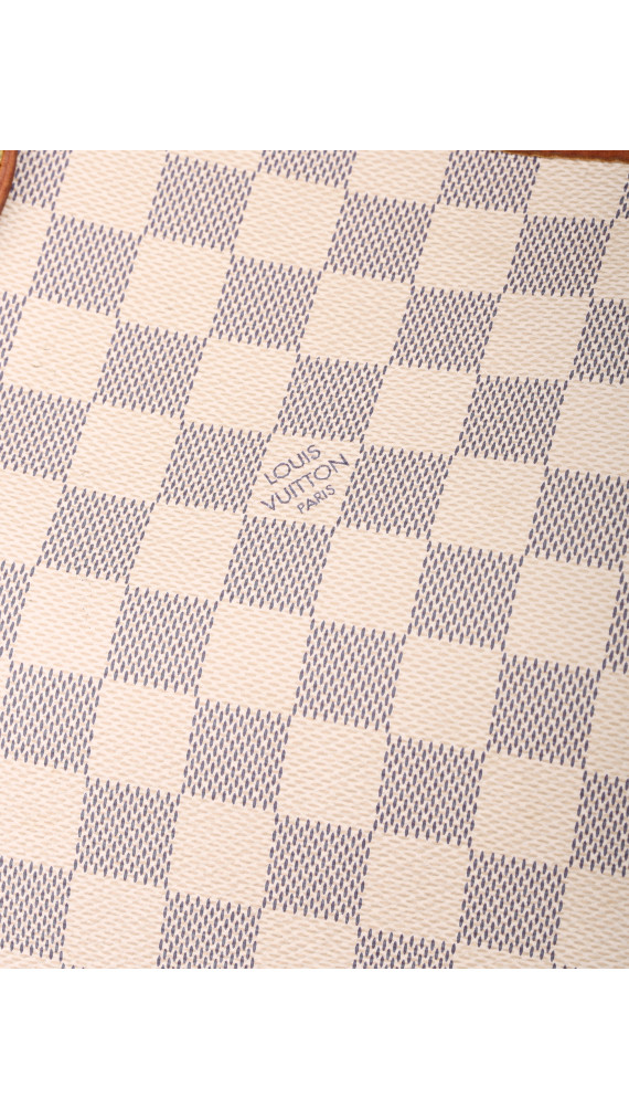 Louis Vuitton Neverfull Tote Bag - Damier Azur Canvas