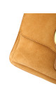Gucci Arli Shoulder Bag - Suede Camel