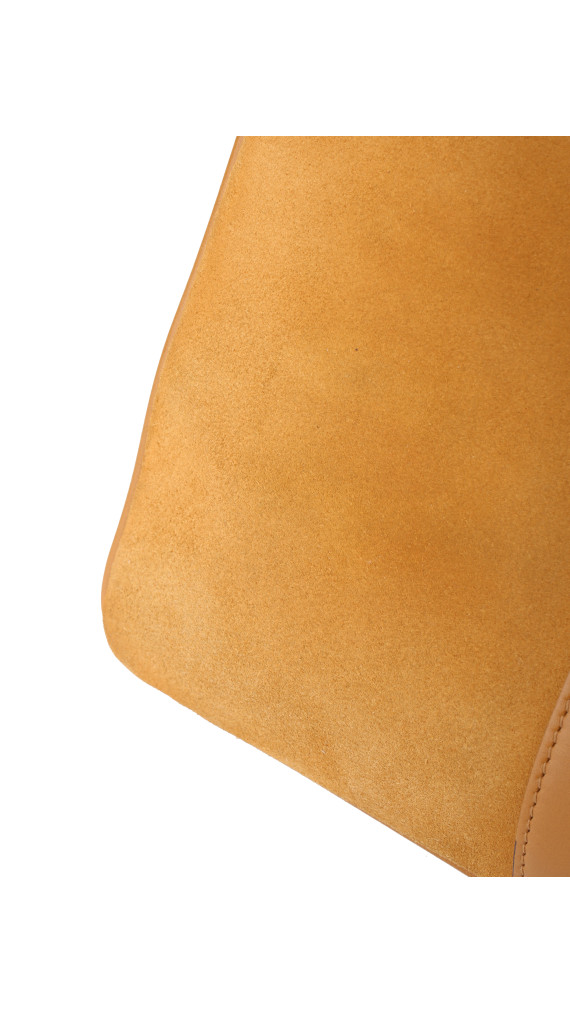 Gucci Arli Shoulder Bag - Suede Camel