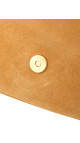 Gucci Arli Shoulder Bag - Suede Camel