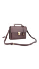 YSL Saint Laurent Hight School Top Handle Shoulder Bag - Burgundy