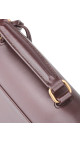 YSL Saint Laurent Hight School Top Handle Shoulder Bag - Burgundy