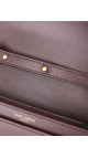 YSL Saint Laurent Hight School Top Handle Shoulder Bag - Burgundy