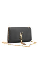 YSL Saint Laurent Kate - Black Smooth Leather