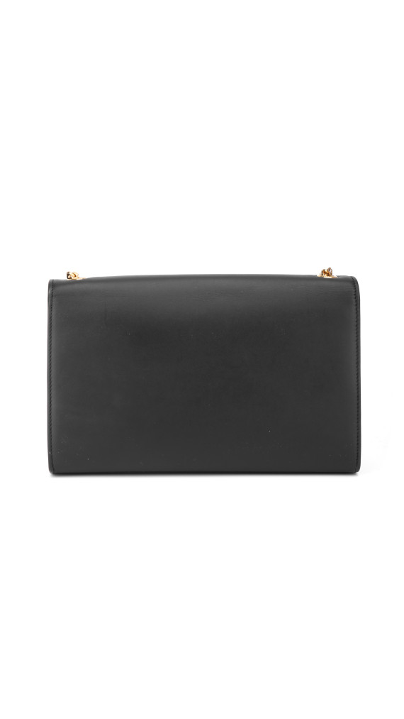 YSL Saint Laurent Kate - Black Smooth Leather