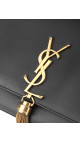 YSL Saint Laurent Kate - Black Smooth Leather