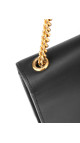 YSL Saint Laurent Kate - Black Smooth Leather
