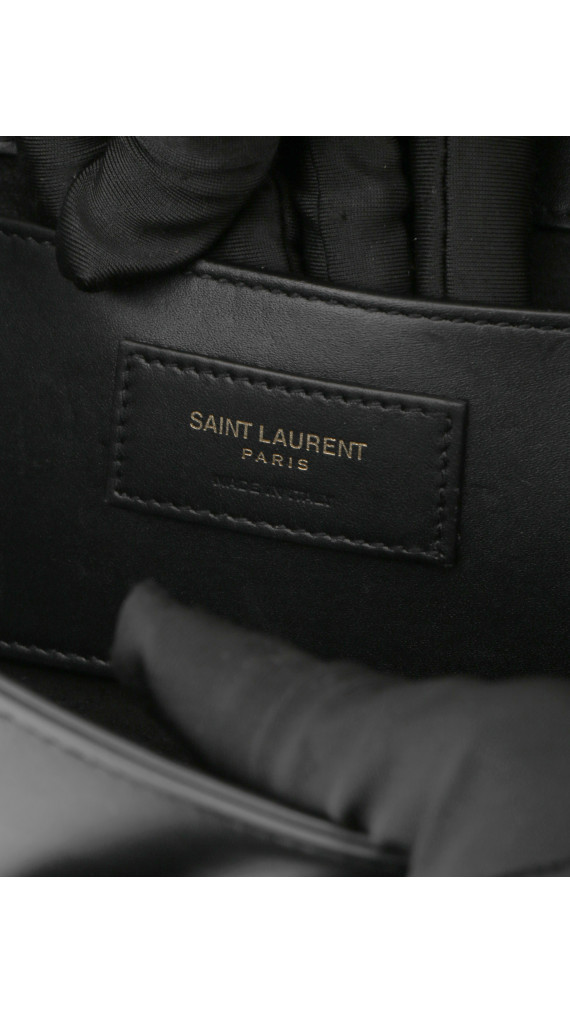 YSL Saint Laurent Kate - Black Smooth Leather