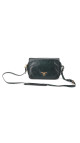 Prada Logo Crossbody Bag - Dark Green