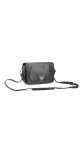 Prada Logo Crossbody Bag - Dark Green