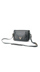 Prada Logo Crossbody Bag - Dark Green