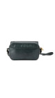 Prada Logo Crossbody Bag - Dark Green