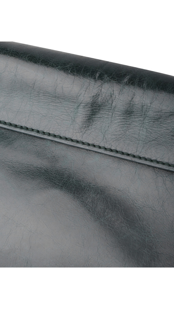 Prada Logo Crossbody Bag - Dark Green