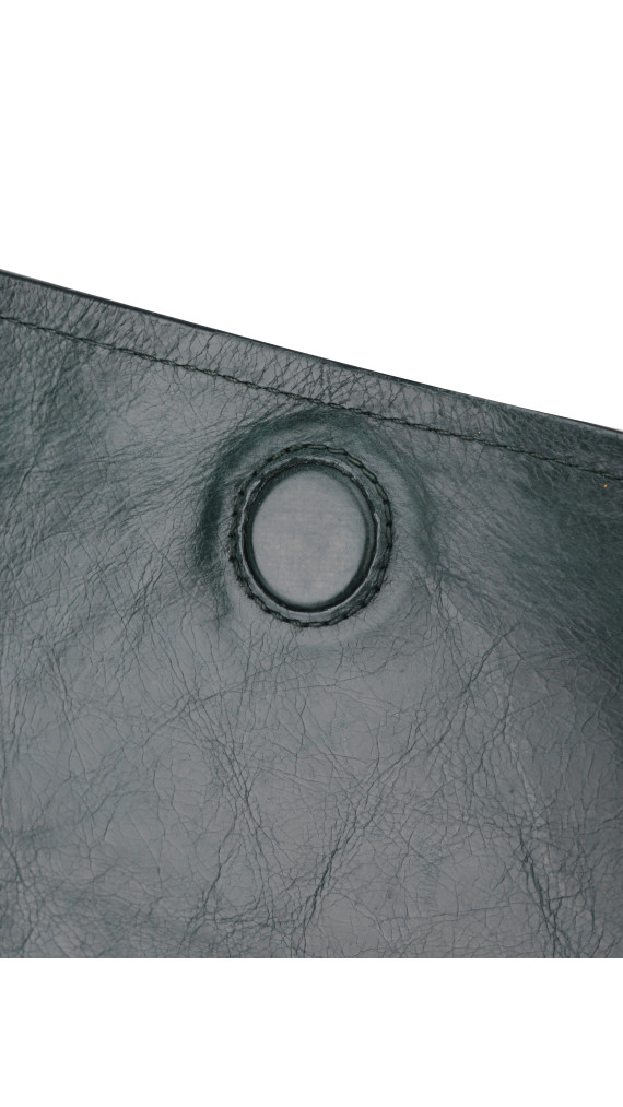 Prada Logo Crossbody Bag - Dark Green