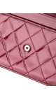 Chanel Wallet on Chain WOC Burgundy Patent Leather