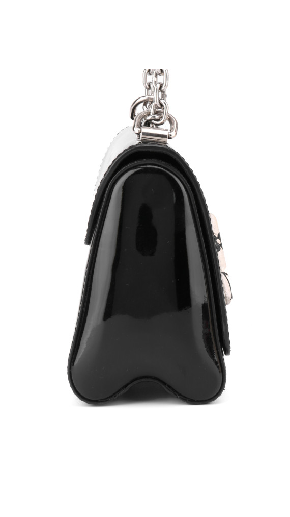 Louis Vuitton Twist PM Shoulder Bag - Black Patent Leather