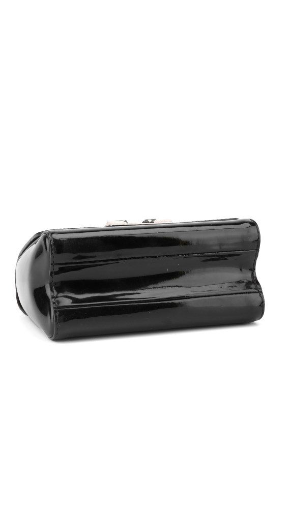 Louis Vuitton Twist PM Shoulder Bag - Black Patent Leather