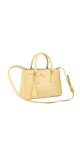 Prada Galleria Saffiano Shoulder Bag - Butter Yellow